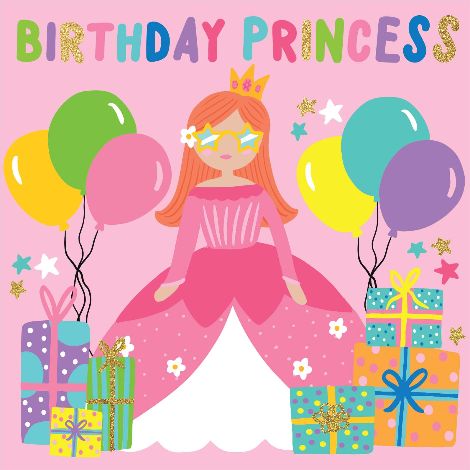 Greeting Card Enchanted - Birthday Princess